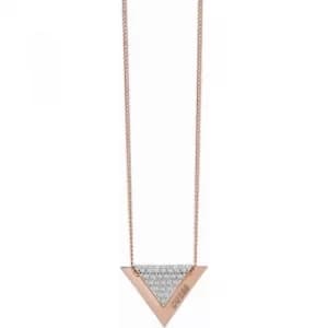 Ladies Guess Rose Gold Plated Revers Necklace