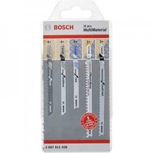 Jigsaw blades, multi material pack Bosch Accessories 2607011438 15 pcs