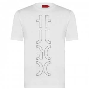 Hugo Boss Darlon 213 T-Shirt White Size L Men