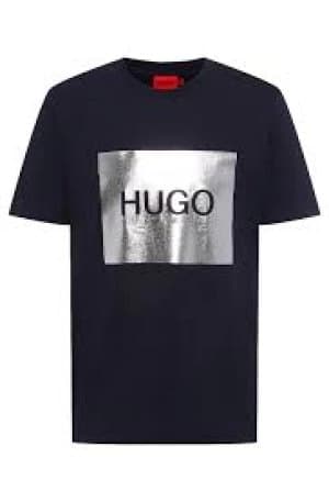 Hugo Boss Center Logo Crew Neck T-Shirt Black Size M Men
