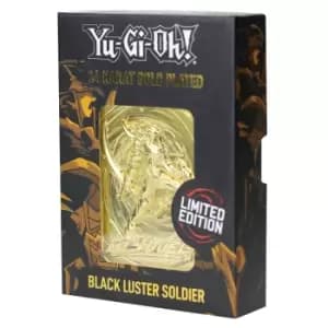 24K Gold plated Yu-Gi-Oh! Black Luster Soldier Card