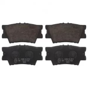 Brake Pad set ADT342168 by Blue Print Rear Axle