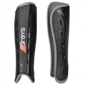 Grays G600 Shin Pads - Black/Silver