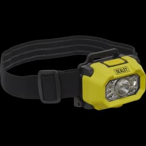 Sealey XP G2 CREE LED ATEX Head Torch Yellow