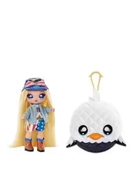 Na! Na! Na! Surprise 2-In-1 Fashion Doll And Purse Glam Series 2- Erika Featherton (Eagle)