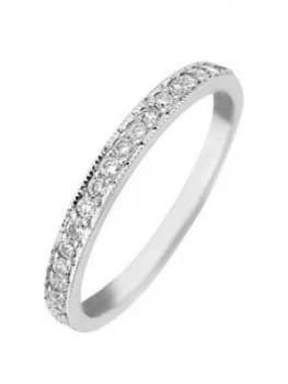 Love Diamond 9Ct Gold 25 Point Diamond Wedding Band Ring