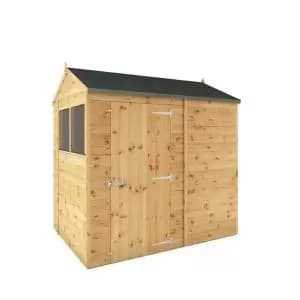 Mercia 7X5 Reverse Apex Dip Treated Tongue & Groove Shed With Floor