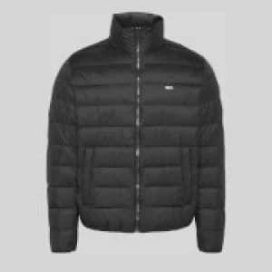 Tommy Jeans Mens Packable Light Down Jacket - Black - XXL