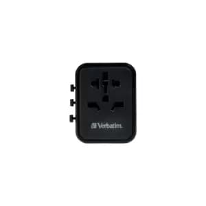 Verbatim Universal Travel Adapter 1 X USB/1 X Type-c