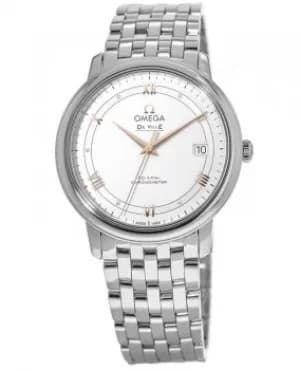 Omega De Ville Prestige Co-Axial 36.8mm Silver Dial Mens Watch 424.10.37.20.02.002 424.10.37.20.02.002