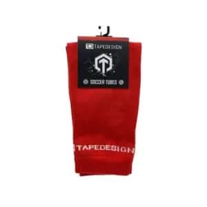 TapeDesign Tube Sock 41 - Red