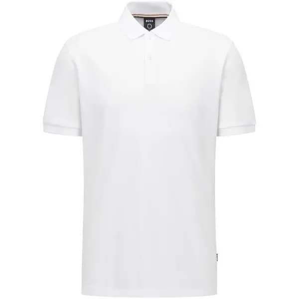 Boss Pallas Polo Shirt - White XS