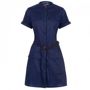 Craghoppers Noslife Symore Shirt Dress Ladies - Night Blue