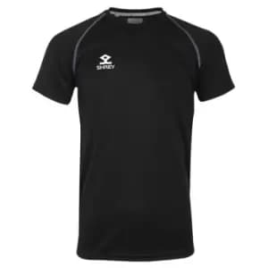 Shrey Performance Training Shirt S/S Senior - Black