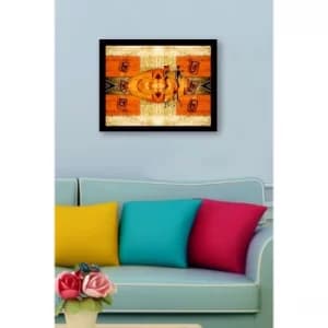 SC1203 Multicolor Decorative Framed MDF Painting
