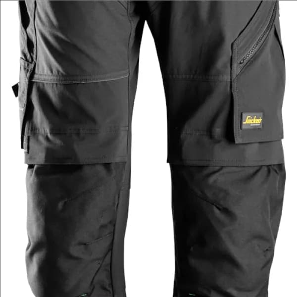 Snickers FlexiWork Work Trousers+ - Black - 100
