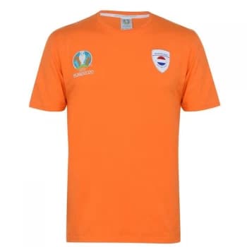 UEFA Euro 2020 Holland Core Tee Mens - Orange