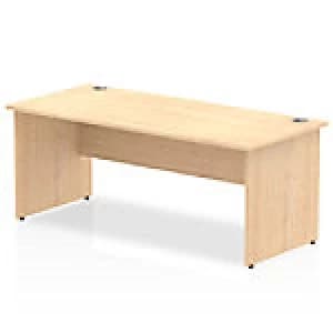 Impulse Panel End 1800 Rectangle Desk Maple