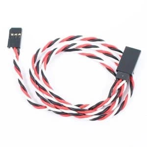 Etronix 60Cm 22Awg Futaba Twisted Extension Wire