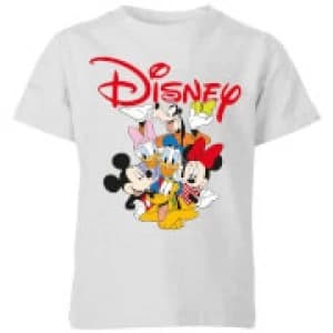 Mickey Mouse Disney Crew Kids T-Shirt - Grey - 11-12 Years