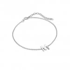 Diamond Letter M Bracelet DL624