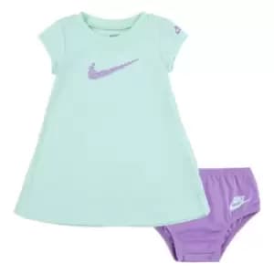 Nike IC T Shirt And Shorts Set Baby Girls - Green