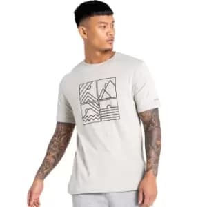 Dare 2B Mens Dubious II Cotton Graphic Print T Shirt XXL- Chest 47', (119cm)