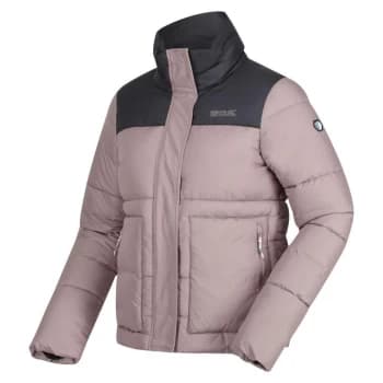 Regatta Embury Insulated Padded Jacket - Oatcake/SlGr