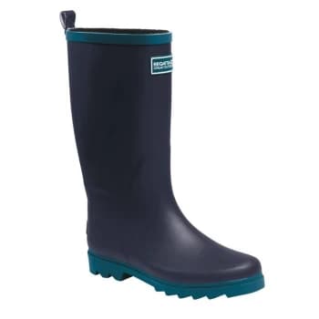 Regatta Lady Fairweather Cosy Welly - Nvy/Gulfstrm