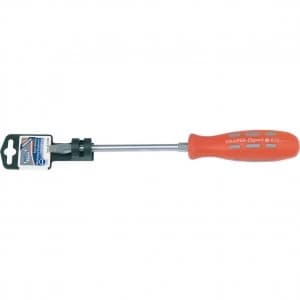 Draper Expert Mechanics Soft Grip Flared Slotted Screwdriver 8mm 150mm