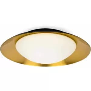 Faro Side - LED Black/Copper Ceiling Lamp 20W