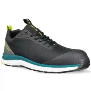Albatros Mens Safety Shoes (8 UK) (Black/Petrol Blue)