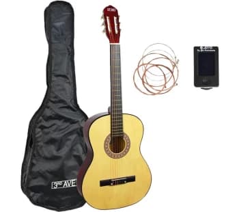 3RD AVENUE STX20 3/4 Size Classical Guitar Bundle - Natural