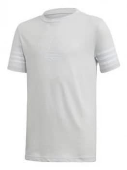 Adidas Originals Childrens Outline Tee - Light Blue