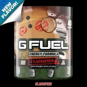 G Fuel Classified V2 Tub (40 Servings) Elite Energy and Endurance Formula