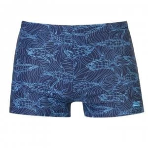 Zoggs Sharkonator Hip Racer Mens - Navy/Multi