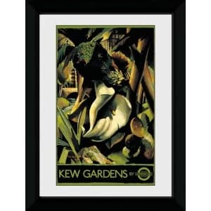 Transport For London Kew Gardens 2 50 x 70 Framed Collector Print