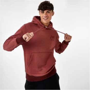 Jack Wills Graphic Hoodie - Maroon