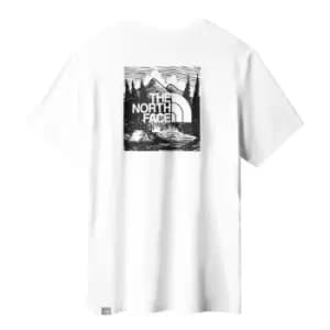 The North Face Mens Redbox Celebration T-Shirt - White