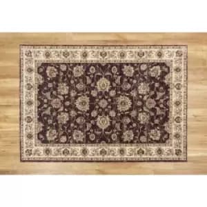 Mastercraft - Alhambra 6992A Dark Blue Red 200cm x 290cm Rectangle - Purple and Red