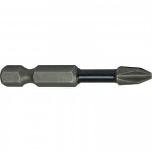 Faithfull Phillips Impact Screwdriver Bits PH2 50mm Pack of 3