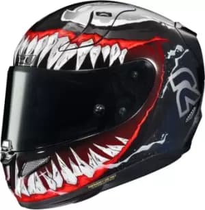 HJC RPHA 11 Venom II Marvel Helmet, black-white-red Size M black-white-red, Size M