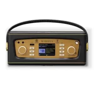 Roberts ISTREAML Revival Smart DAB FM Radio with Alexa in Black