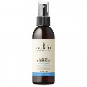 Sukin Fresh Cotton Deodorant 125ml