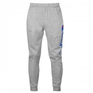 Champion Large Logo Cuffed Sweatpants - Grey