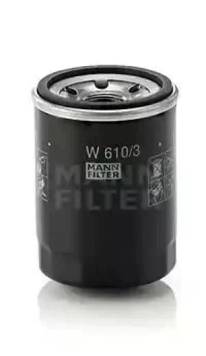 Oil Filter W610/3 By Mann