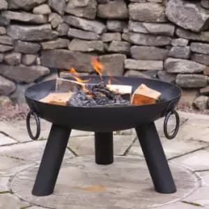 Dakota Fire Pit - Medium - Size: Large - Black
