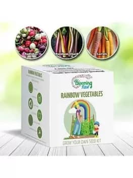 Blooming Fast' Rainbow Vegetables - Seed Gift Kit