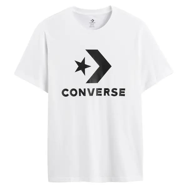 Large Star Chevron T-Shirt in Cotton with Short Sleeves