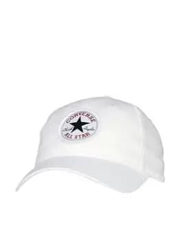 Converse Younger Chuck Patch Curved Brim Cap - White